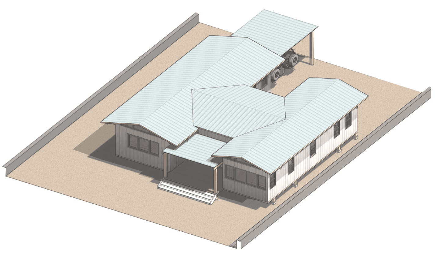 3-Bedroom overview rendering